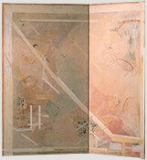 Reflection, 1985, 48" x 37" (Two-Panel Folding Screen)
