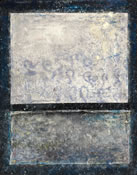 Cosmic Ocean, 2010, oil & mixed media on canvas,  32" x 25"