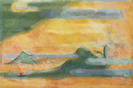 Trailing Mist, 1985, 44" x 66"