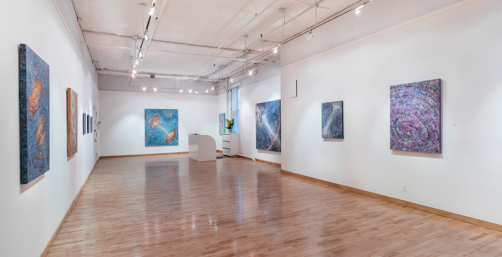 Entanglement installation views, Sandra Lerner at June Kelly Gallery, Spring 2023
